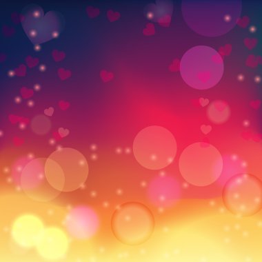 VAlentine Hearts Background 1
