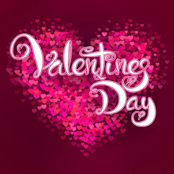 Valentines day card 1 — Stock Vector