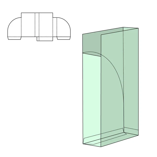 Faltpackung 30 — Stockvektor