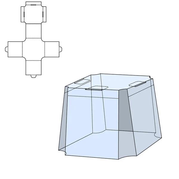 Fällbara Pack 30 — Stock vektor