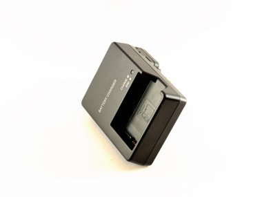 İzole görüntü. Pil şarj siyah renk