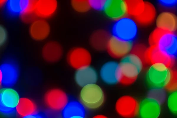 Licht der Nacht, Bokeh Hintergrund — Stockfoto