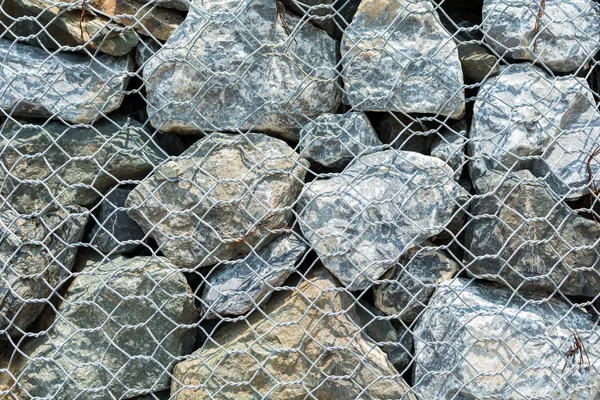 Stone walls have collapsed net . — Stock Photo, Image