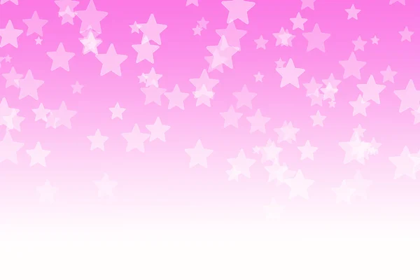 Abstrato rosa bokeh estrelas fundo — Fotografia de Stock