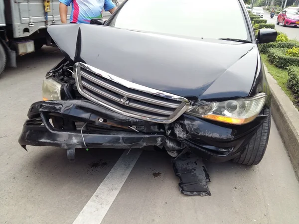 Car accident on the road — Stock Photo, Image