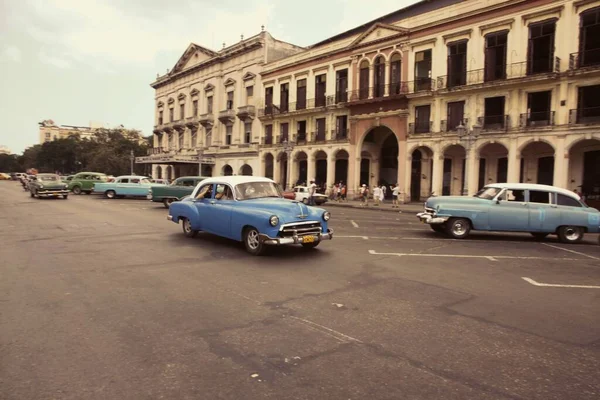 Retro Auto Havaně Kubě — Stock fotografie