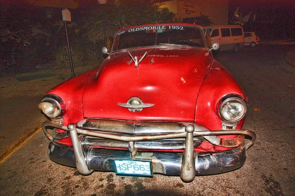 Coche Retro Ciudad Habana Cuba —  Fotos de Stock