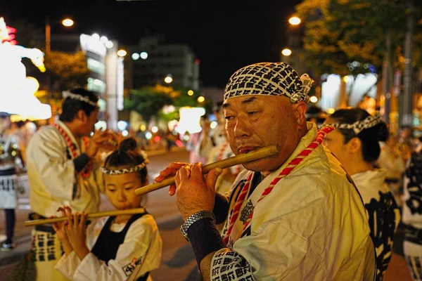 Aomori Bölgesi Nebuta, Japonya 2013 Ağustos. Aomori her yaz 