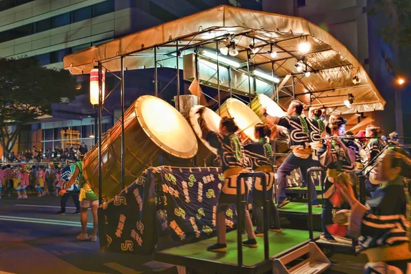 Aomori Bölgesi Nebuta, Japonya 2013 Ağustos. Aomori her yaz 