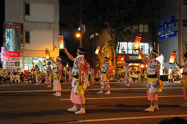 Nebuta Prefectura Aomori Japón Agosto 2013 Cada Verano Aomori Acoge — Foto de Stock