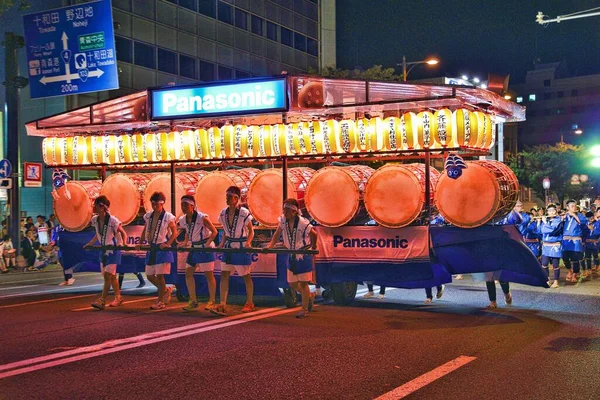 Aomori Bölgesi Nebuta, Japonya 2013 Ağustos. Aomori her yaz 