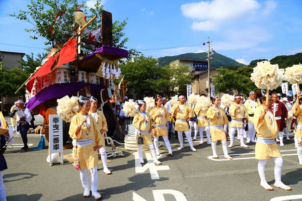 Ise, Japonya, Ağustos 2013. Ise Büyük Tapınağı, güneş tanrıçası Amaterasu 'ya adanmış bir Shinto tapınağıdır. Ise Yenilenme (Shikinen Sengu) her 20 yılda bir olur.