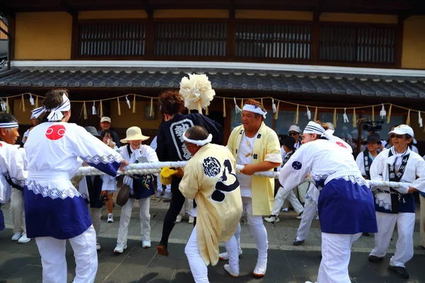 Ise Japan Augusti 2013 Ise Grand Shrine Helgedom Tillägnad Solgudinnan — Stockfoto