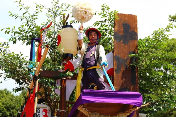 Ise, Japonya, Ağustos 2013. Ise Büyük Tapınağı, güneş tanrıçası Amaterasu 'ya adanmış bir Shinto tapınağıdır. Ise Yenilenme (Shikinen Sengu) her 20 yılda bir olur.