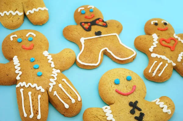 Galletas de jengibre de Navidad Fotos De Stock Sin Royalties Gratis