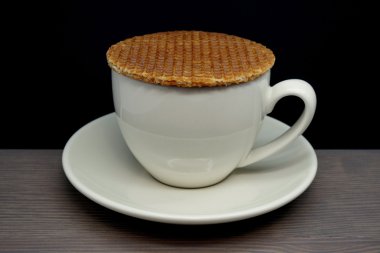 Stroopwafel bir Kupası