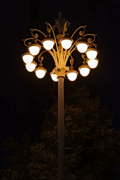 Poteau Lampe Photographie Rue — Photo
