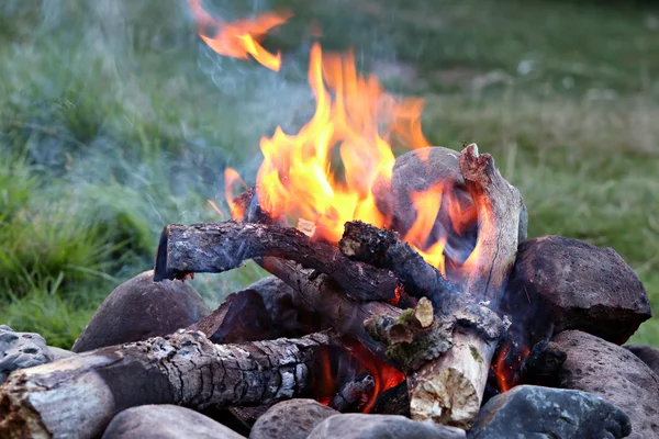 Kamp ateşi.
