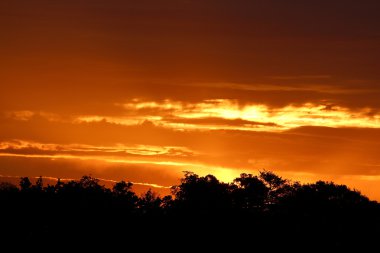Şafak güneş doğarken