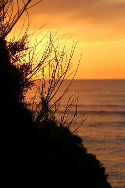 Günbatımında renkli gökyüzü