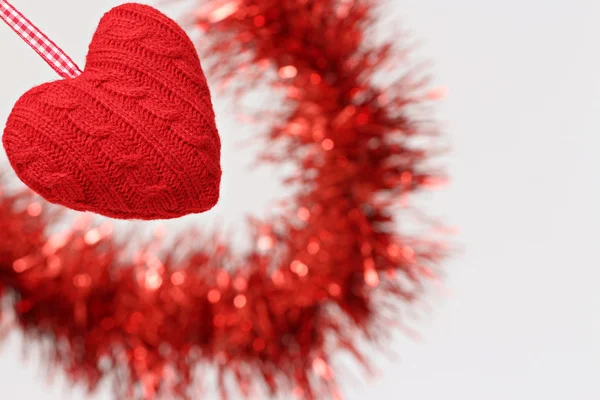 Sevgililer Günü için kırmızı kalp