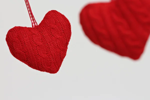 Rood hart voor Valentijnsdag — Stockfoto