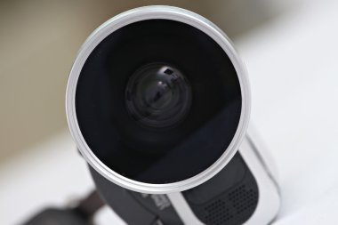 bir video kameranın lens