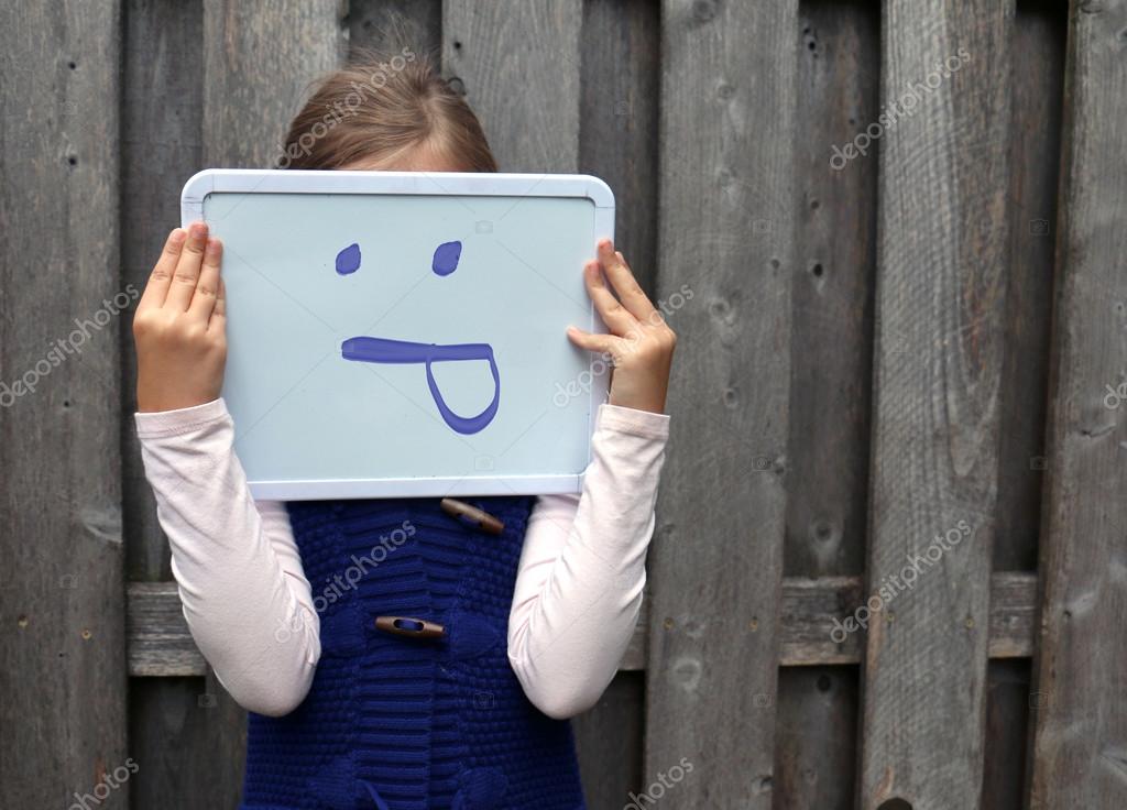 Whiteboard emoji tongue Stock Photo by ©peaskis 105969162