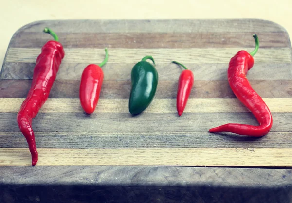 Assortiment van paprika — Stockfoto