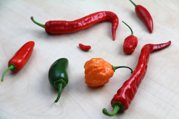 Surtido de pimientos — Foto de Stock