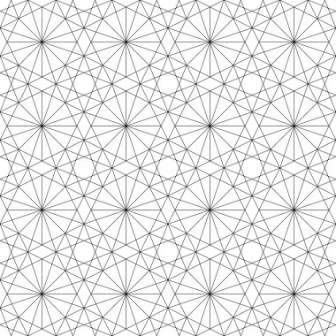Geometrik dikişsiz desen. vektör illüstrasyonu