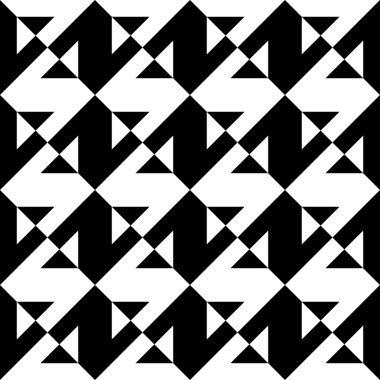 Geometrik dikişsiz desen. vektör illüstrasyonu