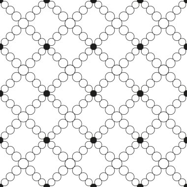 Geometrik dikişsiz desen. vektör illüstrasyonu