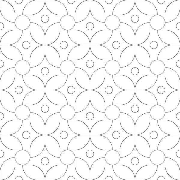 Geometric seamless pattern. Vector illustration — Stock Vector