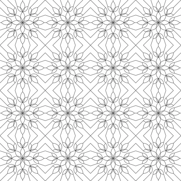 Geometrik dikişsiz desen. vektör illüstrasyonu