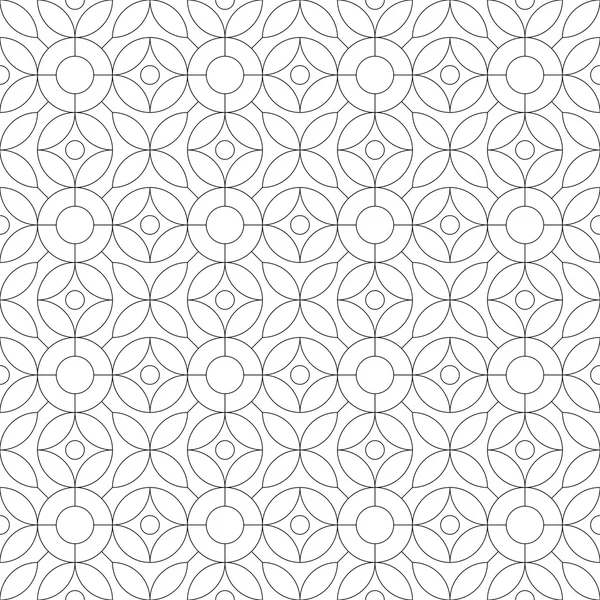 Geometrik dikişsiz desen. vektör illüstrasyonu
