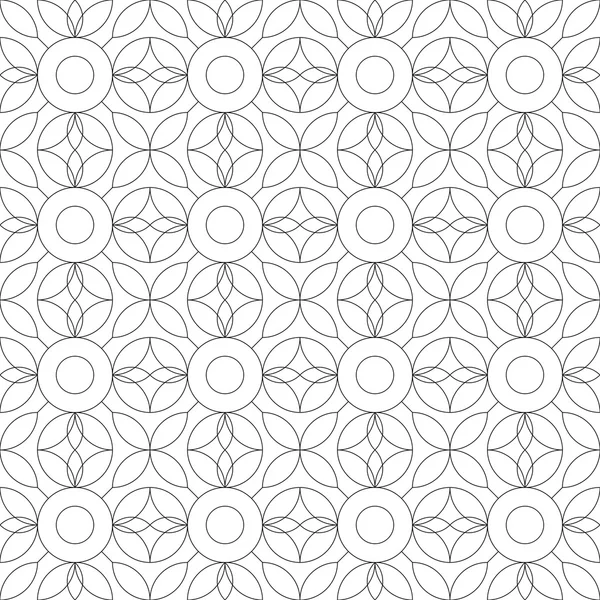 Geometrik dikişsiz desen. vektör illüstrasyonu