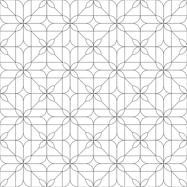 Geometrik dikişsiz desen. vektör illüstrasyonu