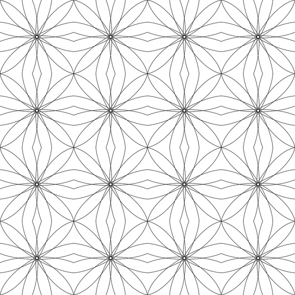 Geometrik dikişsiz desen. vektör illüstrasyonu