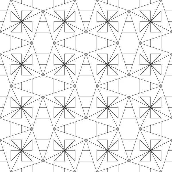 Geometrik dikişsiz desen. vektör illüstrasyonu