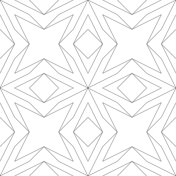 Geometriskt sömlöst mönster. vektor illustration — Stock vektor