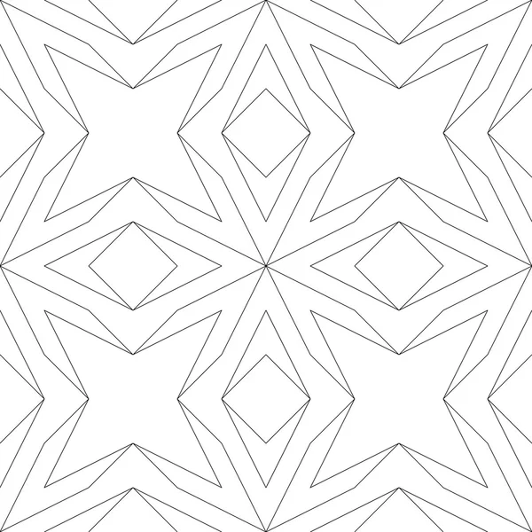 Geometrik dikişsiz desen. vektör illüstrasyonu