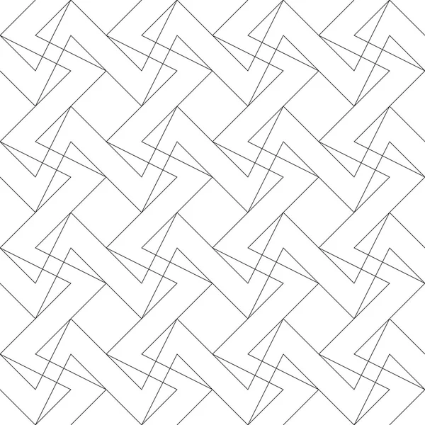 Geometrik dikişsiz desen. vektör illüstrasyonu