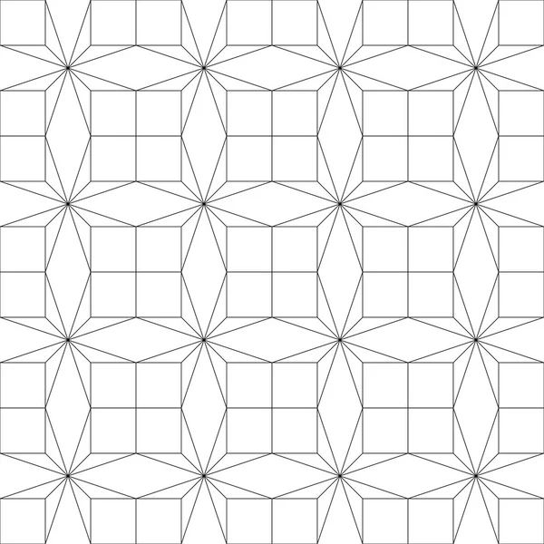 Geometriskt sömlöst mönster. vektor illustration — Stock vektor