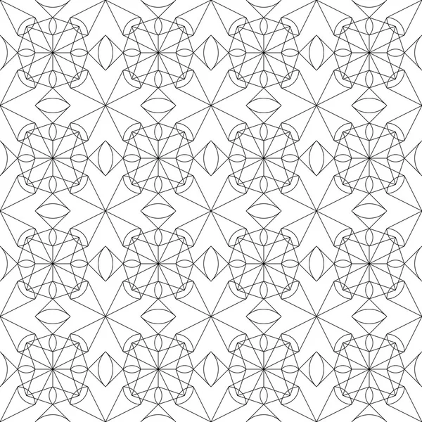 Geometrik dikişsiz desen. vektör illüstrasyonu
