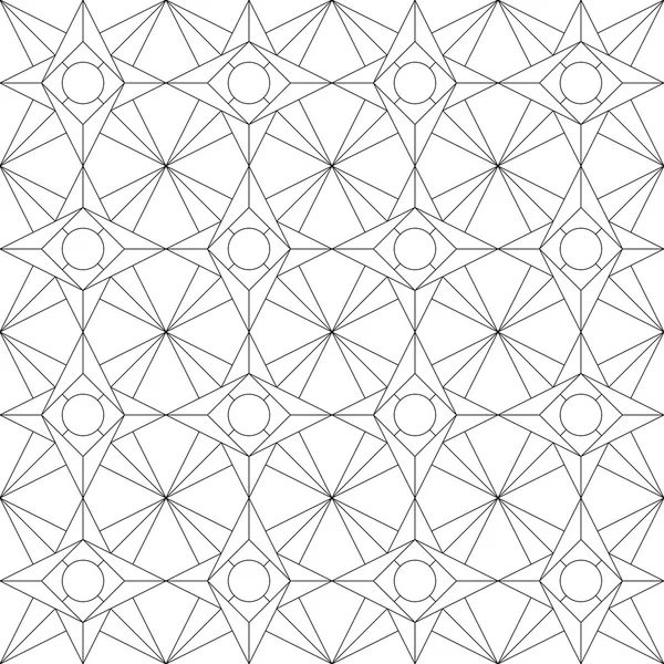 Geometrik dikişsiz desen. vektör illüstrasyonu