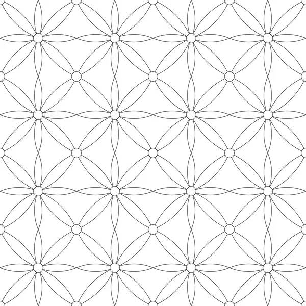 Geometrik dikişsiz desen. vektör illüstrasyonu
