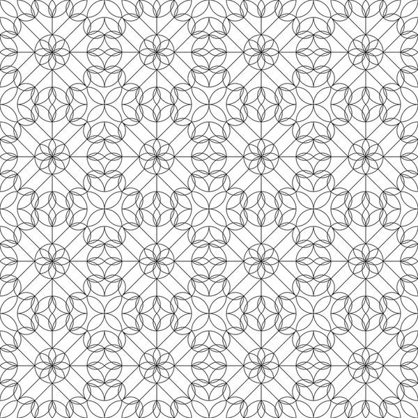 Геометрический бесшовный рисунок. векторная иллюстрация — стоковый вектор