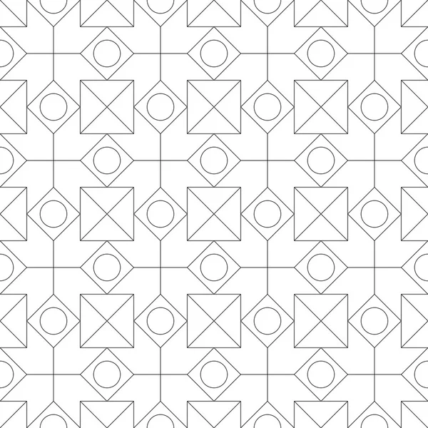 Geometrik dikişsiz desen. vektör illüstrasyonu
