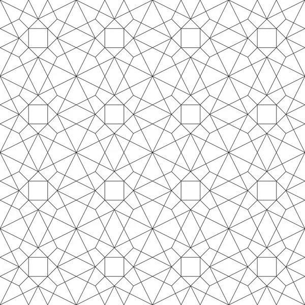 Patrón geométrico sin costura. ilustración vectorial — Vector de stock